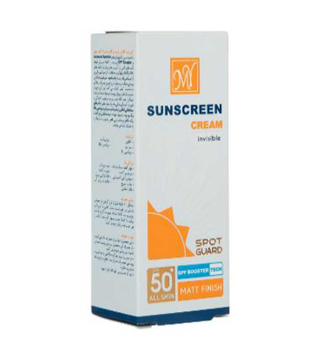 کرم ضد آفتاب مای مدل Spot Guard با SPF50 مناسب انواع پوست ۵۰ میلی لیتر | عکس 2