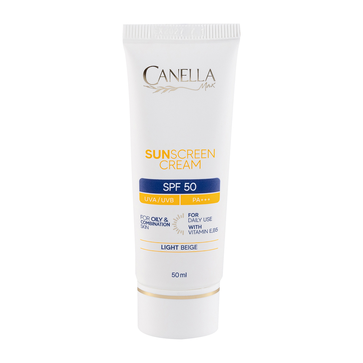 کرم ضد آفتاب رنگی کنلامکس SPF 50 مناسب پوست چرب ۵۰ میلی لیتر
