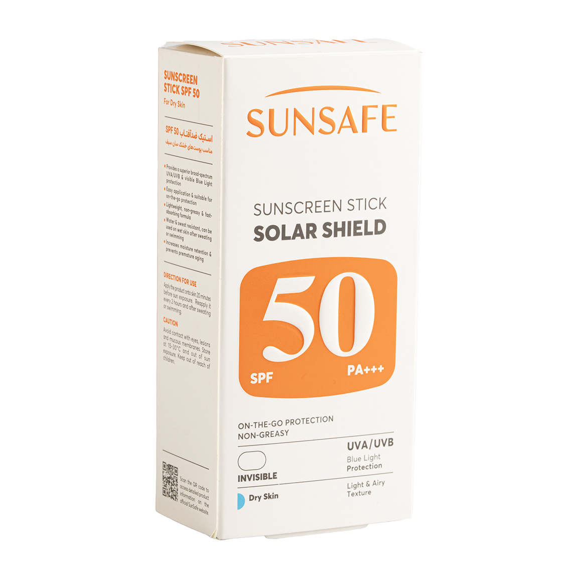 ضد آفتاب استیکی سان سیف مدل Solar Shield SPF 50 مناسب پوست خشک ۲۰ گرم | عکس 5