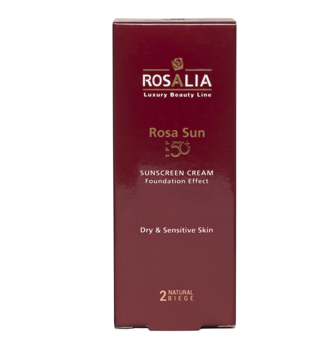 کرم ضد آفتاب رزالیا مدل Rosa Sun با SPF50 برای پوست خشک ۴۰ میلی لیتر | عکس 2