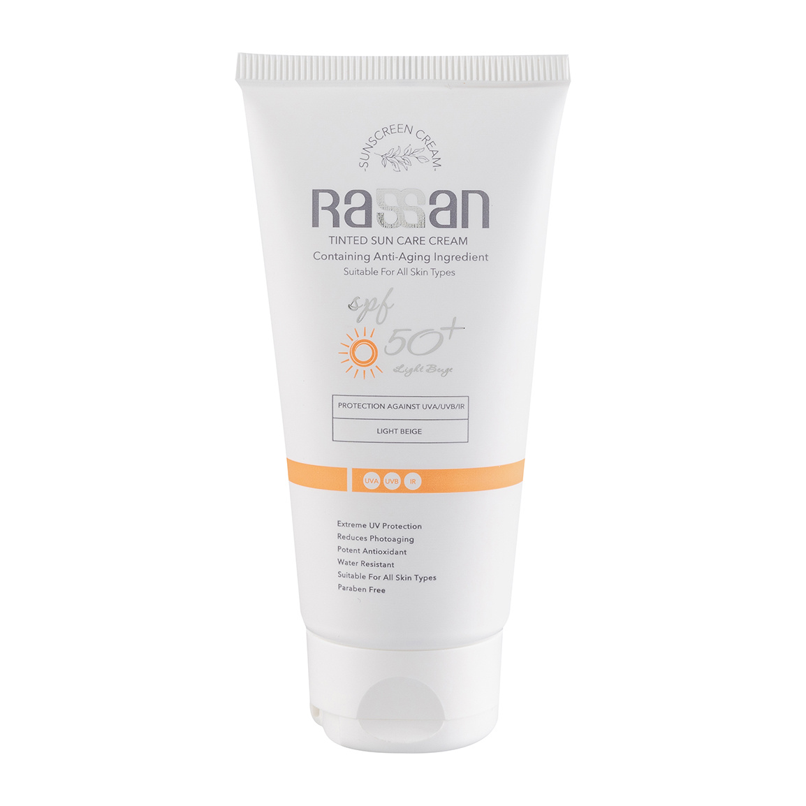 کرم ضد آفتاب راسن مدل Invisible SPF 50 برای انواع پوست ۴۰ میلی لیتر