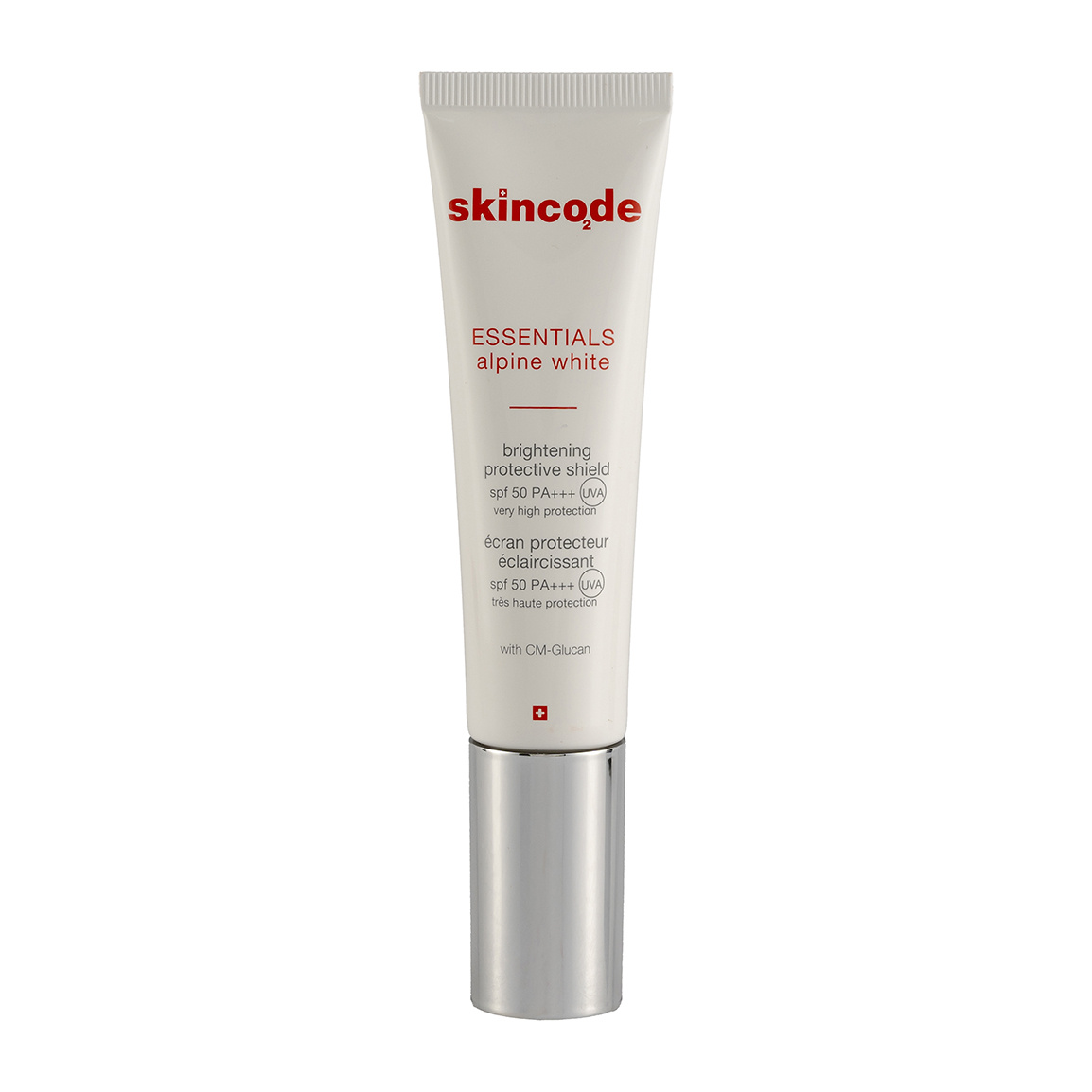فلوئید ضد آفتاب اسکین کد مدل Sunscreen و Brightening SPF50 انواع پوست ۳۰ میلی لیتر