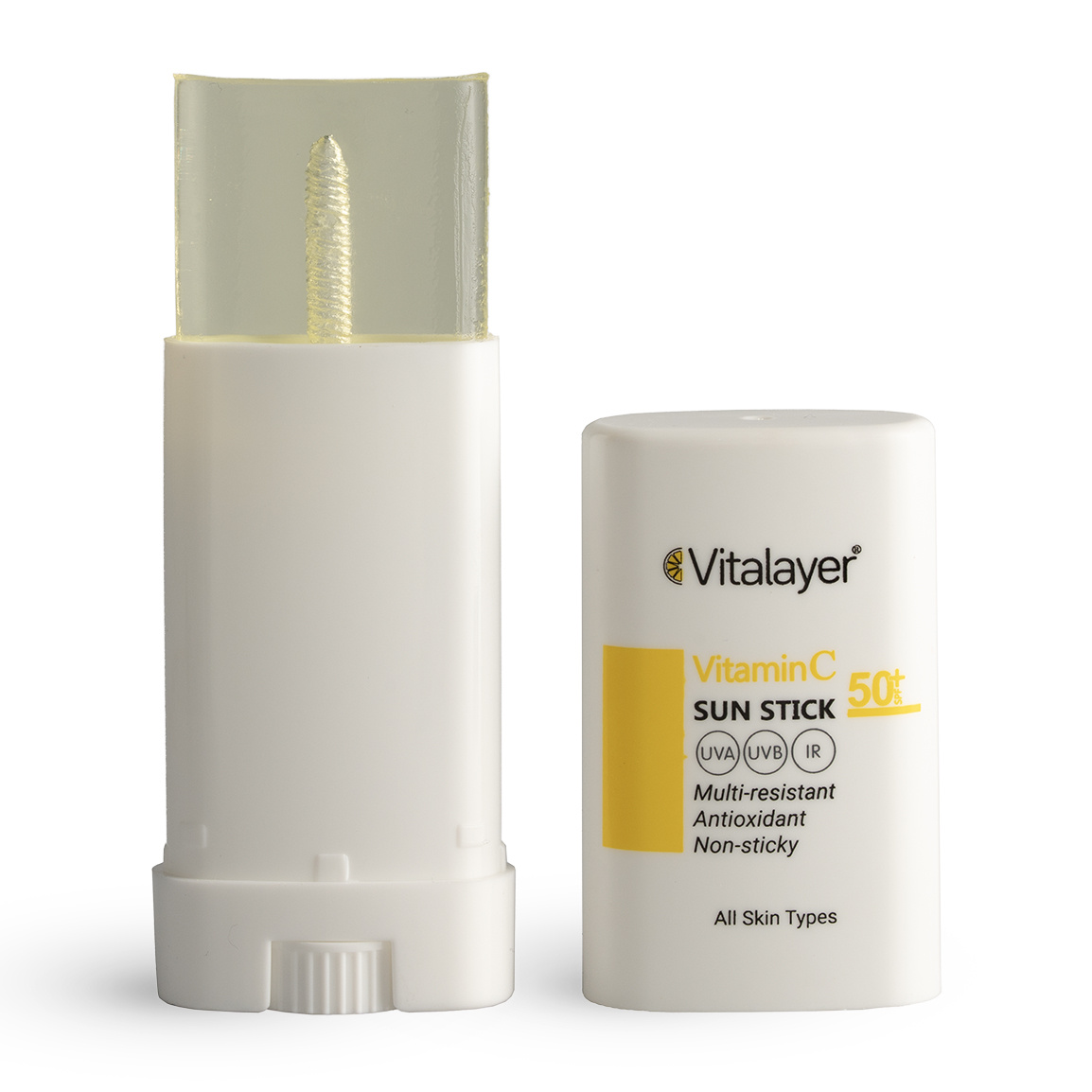 ضد آفتاب استیکی ویتامین سی ویتالیر SPF 50 انواع پوست ۱۵ گرم | عکس 2