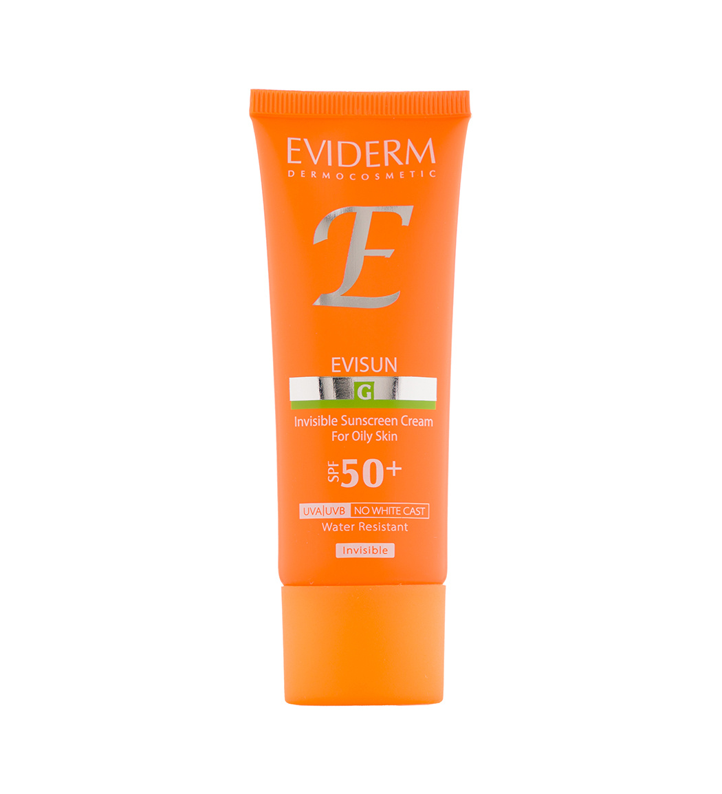 کرم ضد آفتاب اویدرم مدل G با SPF50 مناسب پوست چرب ۴۰ میلی لیتر