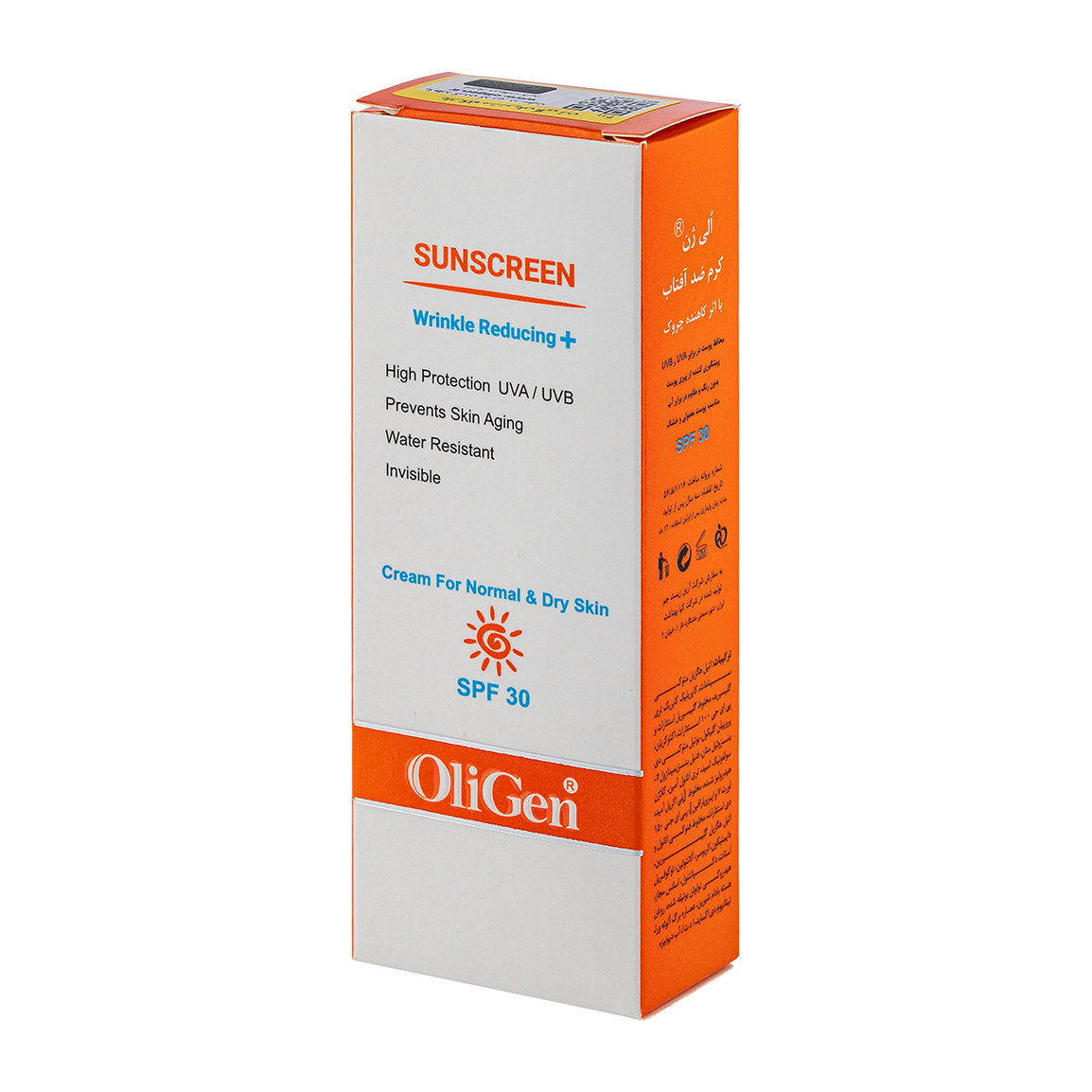 ضد آفتاب الی ژن مدل Oligen SPF 30 برای پوست نرمال خشک ۵۰ میلی لیتر | عکس 4
