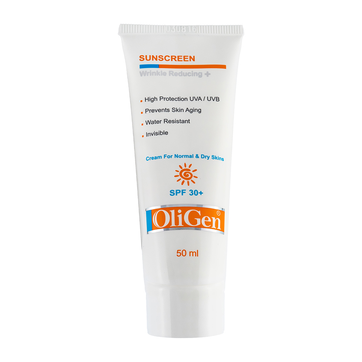 ضد آفتاب الی ژن مدل Oligen SPF 30 برای پوست نرمال خشک ۵۰ میلی لیتر