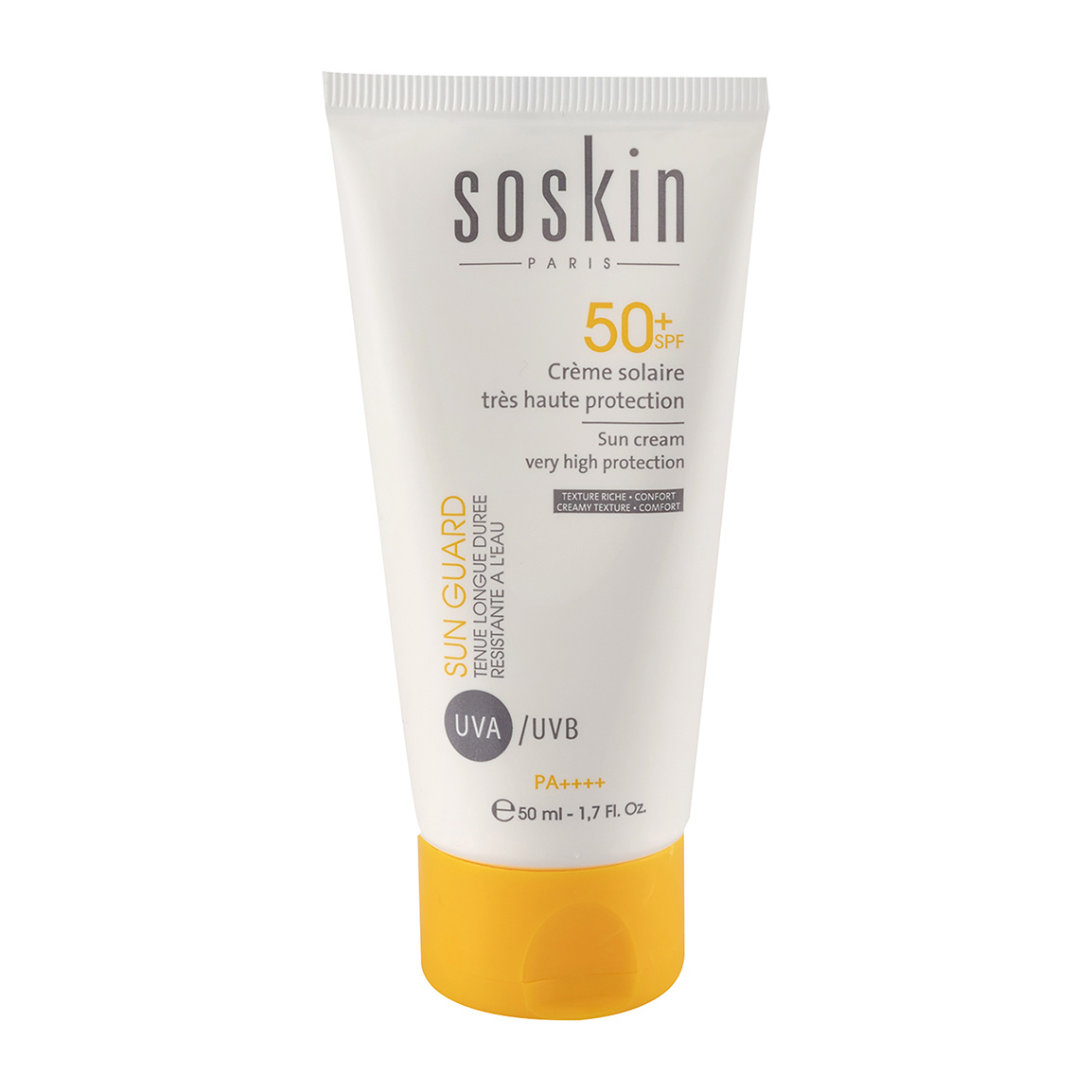 کرم ضد آفتاب ساسکین مدل Soskin SPF50 مناسب پوست چرب ۵۰ میلی لیتر