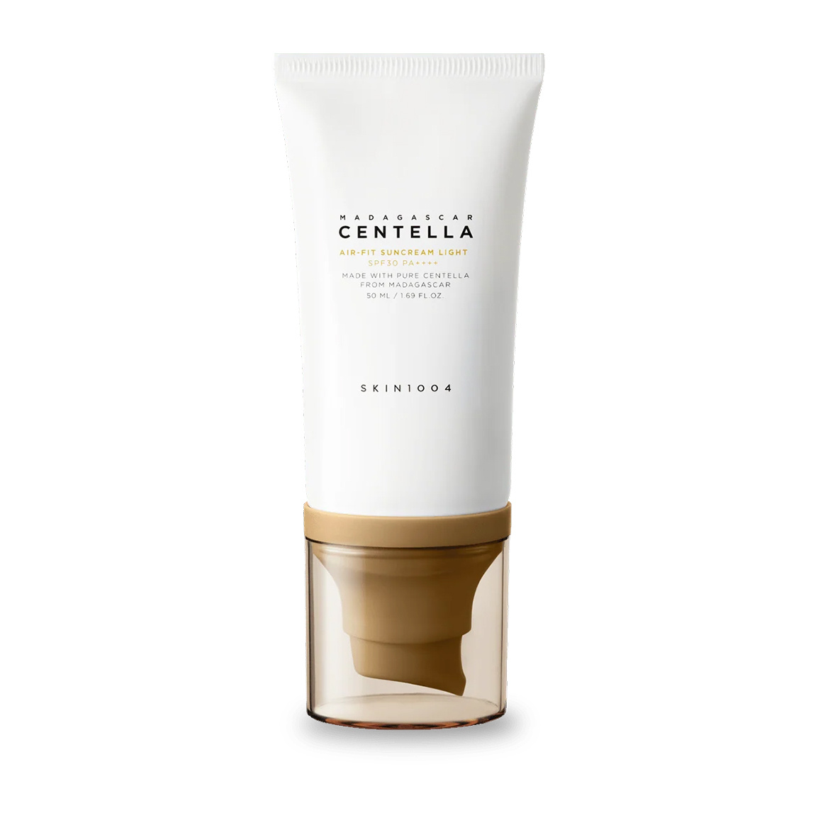 کرم ضد آفتاب اسکین ۱۰۰۴ مدل Centella Air Fit SPF30 مناسب انواع پوست ۵۰ میلی لیتر