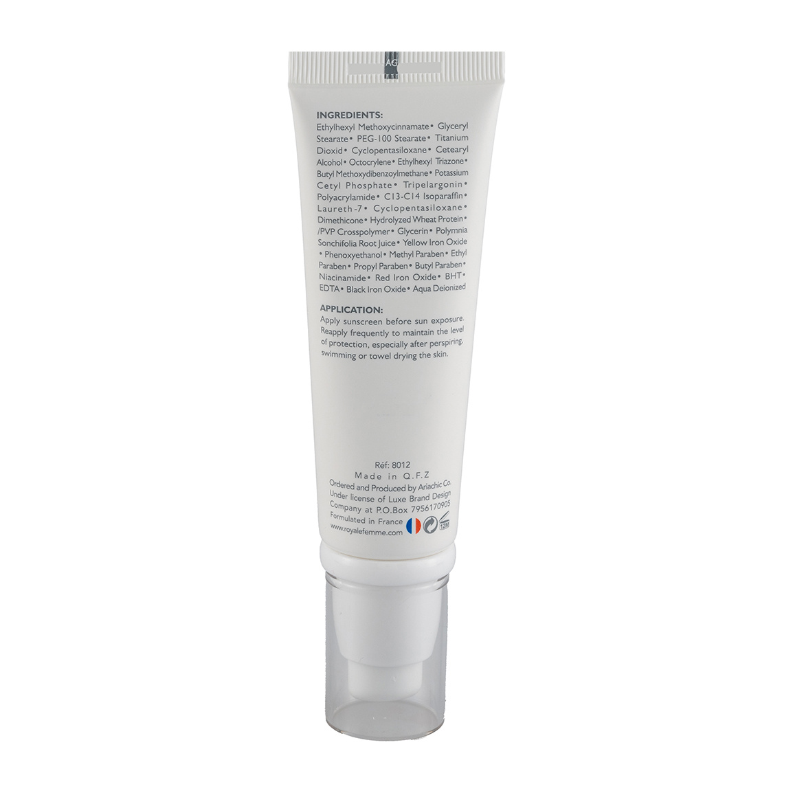 کرم ضد آفتاب آر اف مدل RF Tinted SPF 50 مناسب پوست چرب ۵۰ میلی لیتر | عکس 2