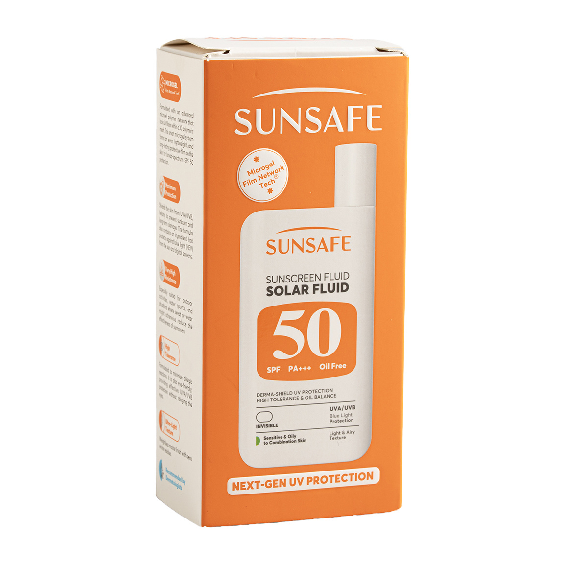 ضد آفتاب سان سیف مدل Solar Fluid SPF 50 مناسب پوست چرب مختلط ۵۵ میلی لیتر | عکس 5